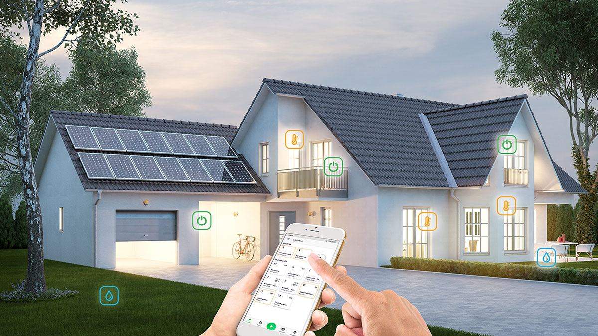 Smart Home – écran tactile KNX pour commande pièce